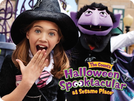 The Count’s Halloween Spooktacular at Sesame Place®