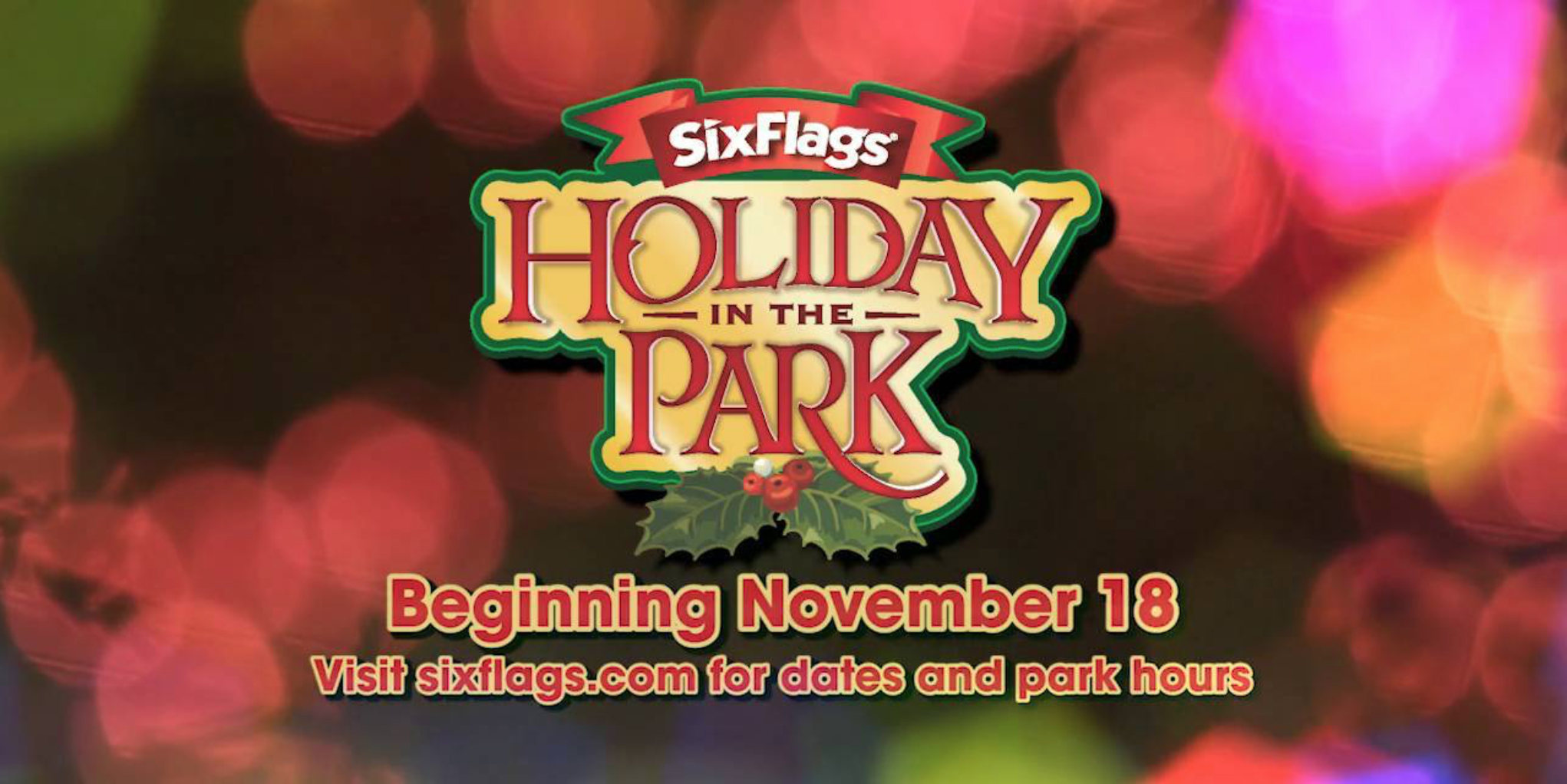 Holiday in the Park® is landing at Six Flags in Jackson, New Jersey