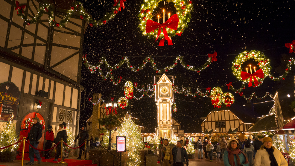 Christmas Town at Busch Gardens