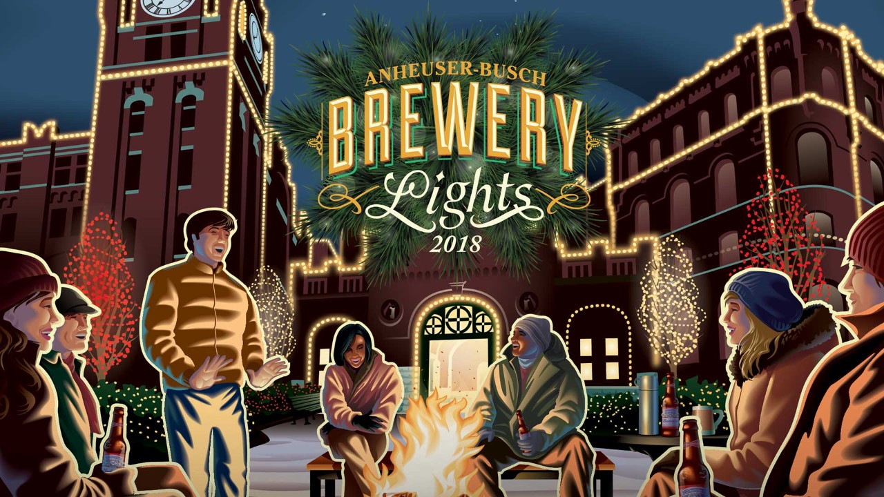 Brewery Lights at Anheuser-Busch St. Louis